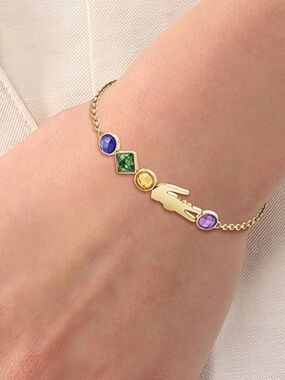 Lacoste charm bracelet
